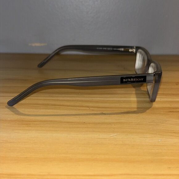 Burberry Eyeglasses B 2108 3769 Matte Gray Square Frames Only Italy 54 16 140 - Picture 3 of 6